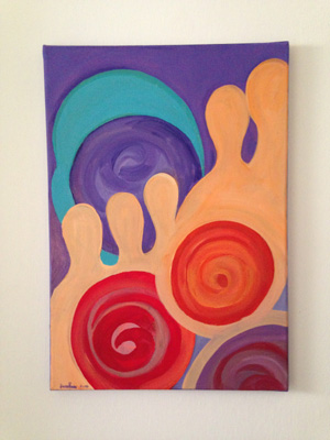 "Interdipendenza" (tela 35x70)