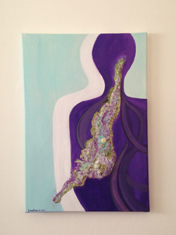 "La consistenza" (tela 35x50)